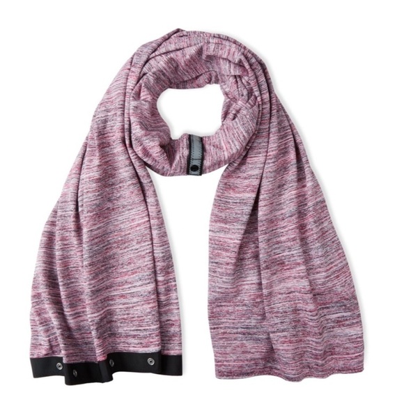 Lululemon Scarf Wrap Vinyasa Infinity Space Dye Camo Berry Rulu Rectangular B27 - Picture 3 of 11